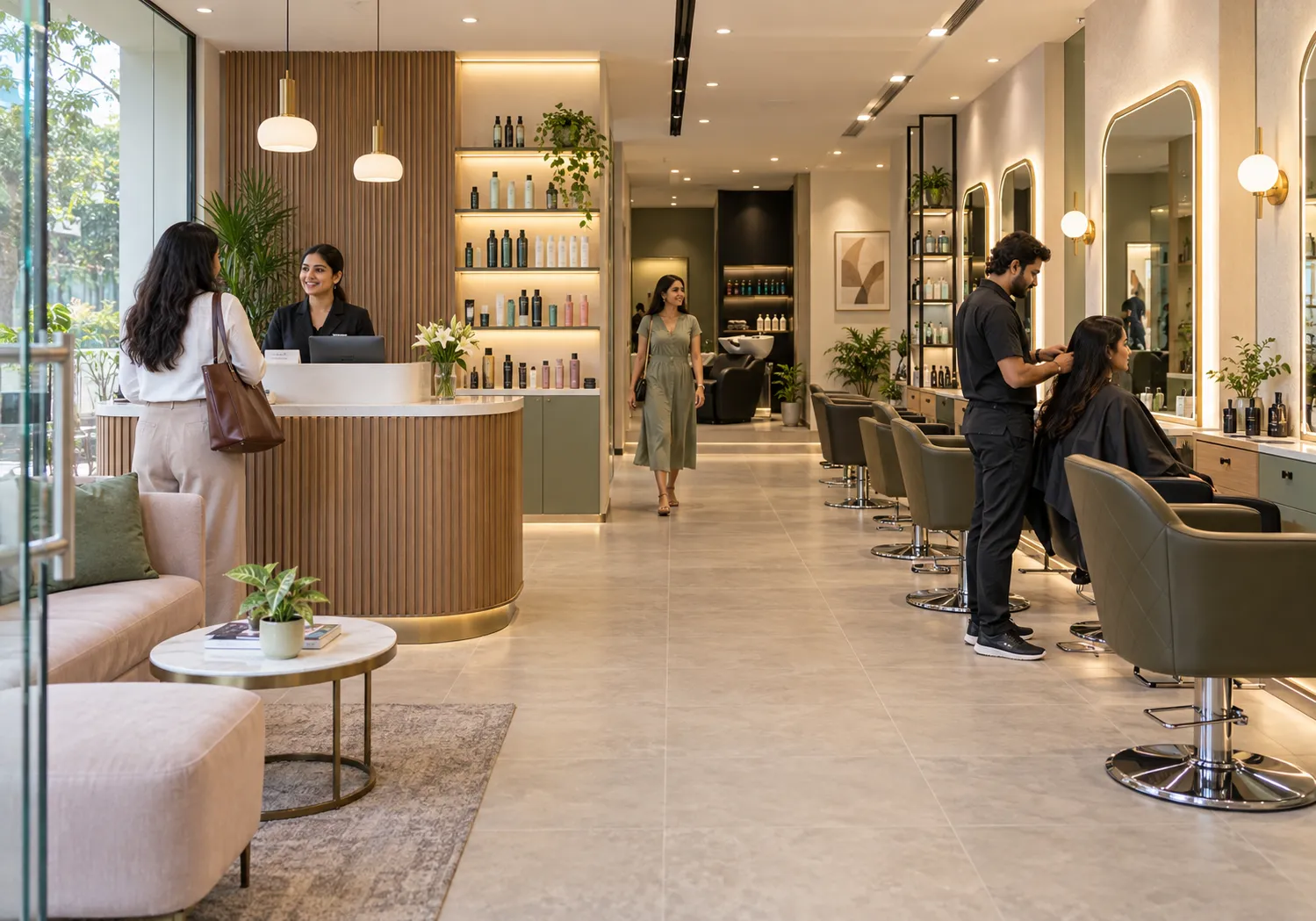 Salon Interior Design